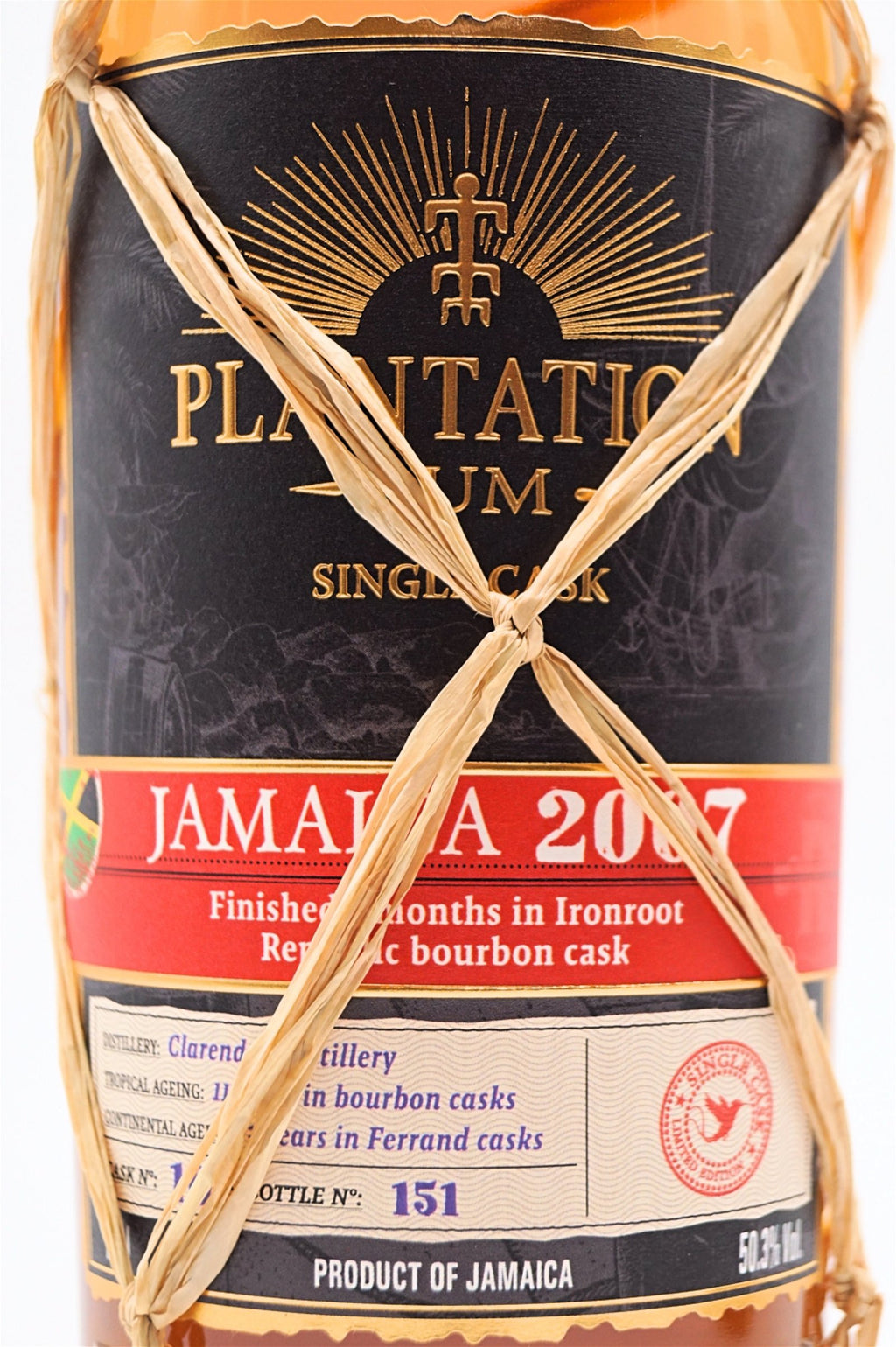  Plantation Rum - Jamaica 2007 Ironroot Republic Bourbon Cask Finish