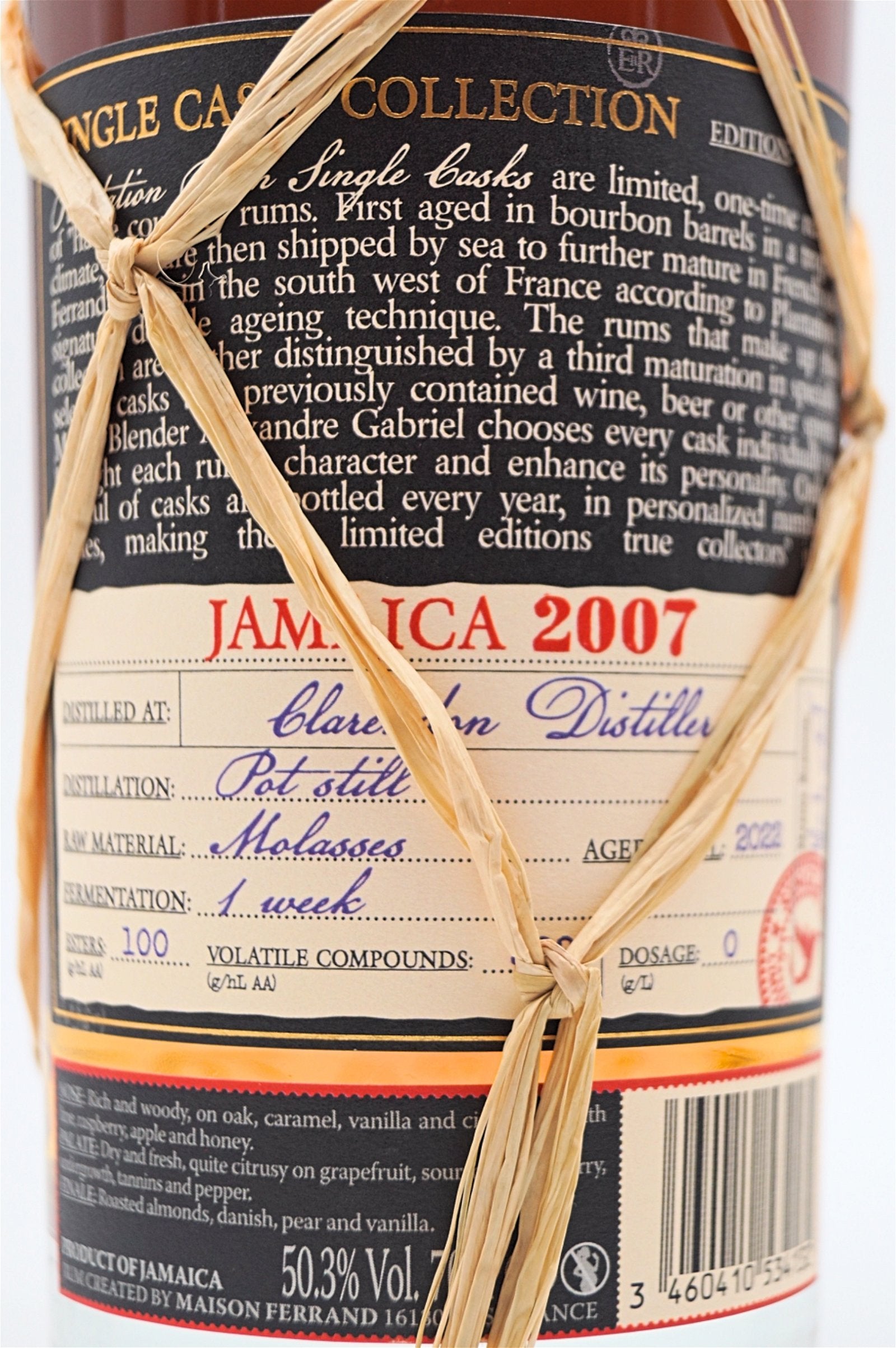  Plantation Rum - Jamaica 2007 Ironroot Republic Bourbon Cask Finish