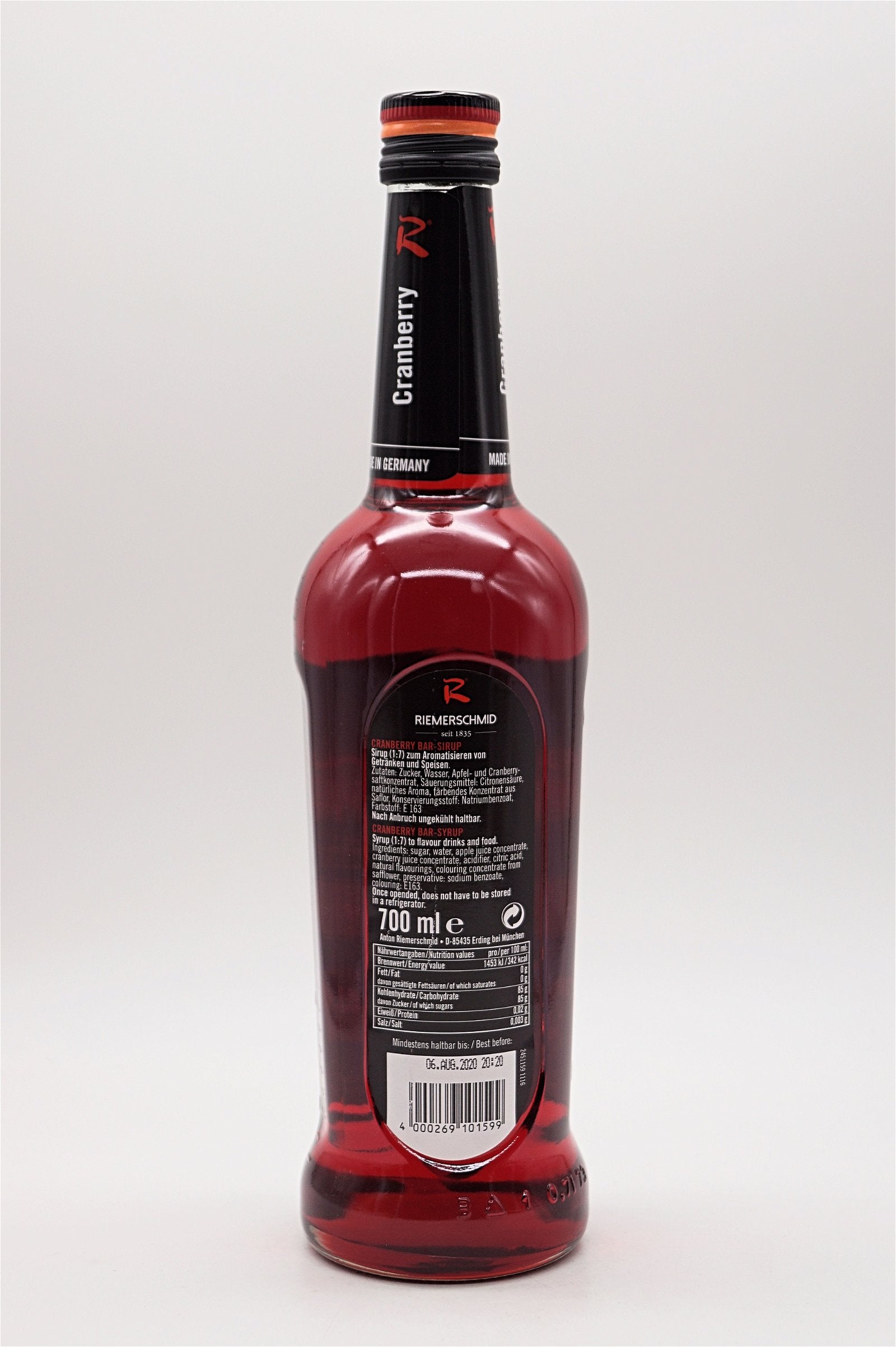  Riemerschmid - Cranberry Sirup