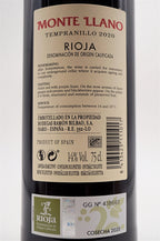  Ramon Bilbao - Monte Llano Rioja TEMPRANILLO 2020