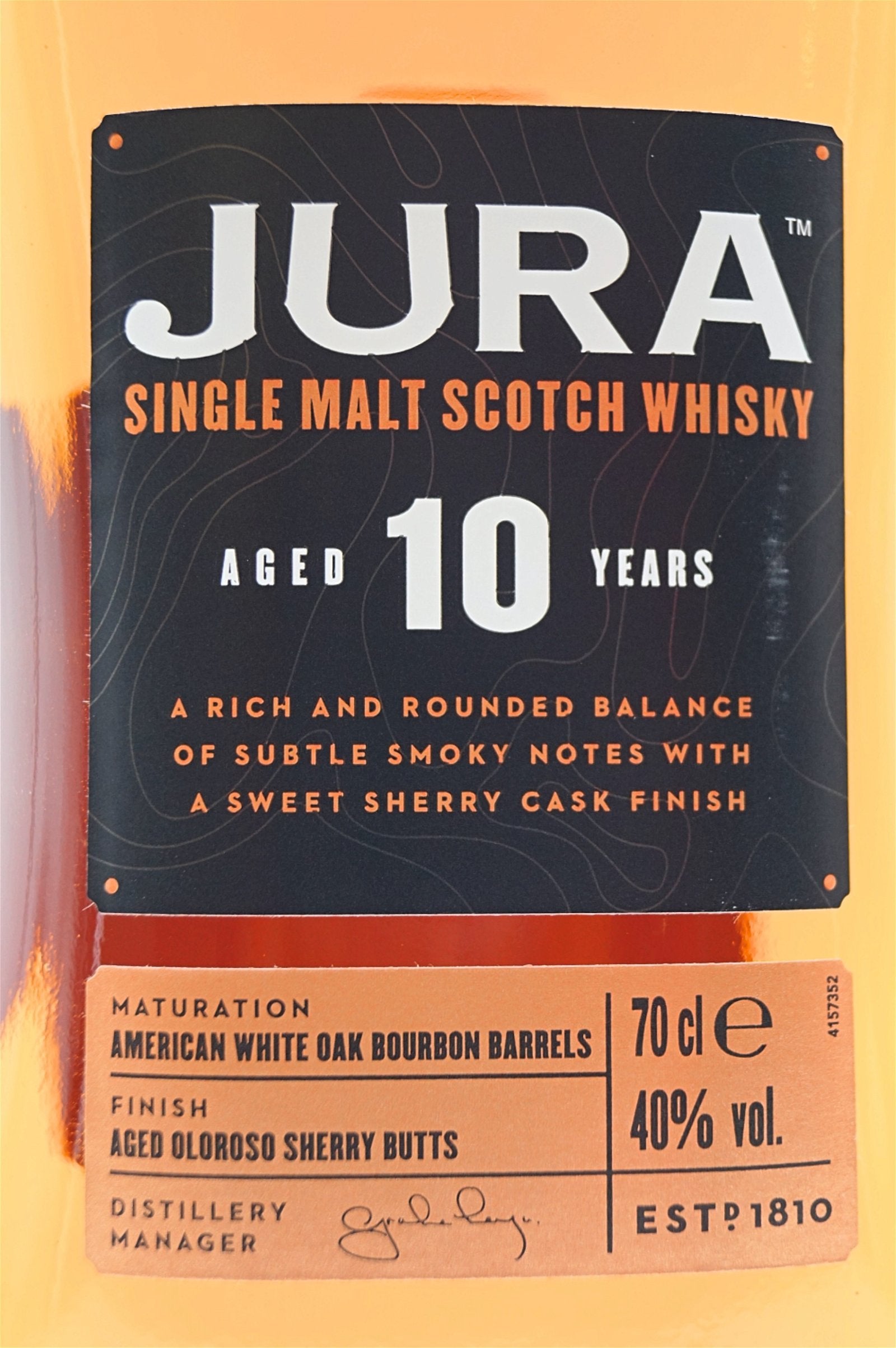  Jura - 10 Jahre Single Malt Scotch Whisky