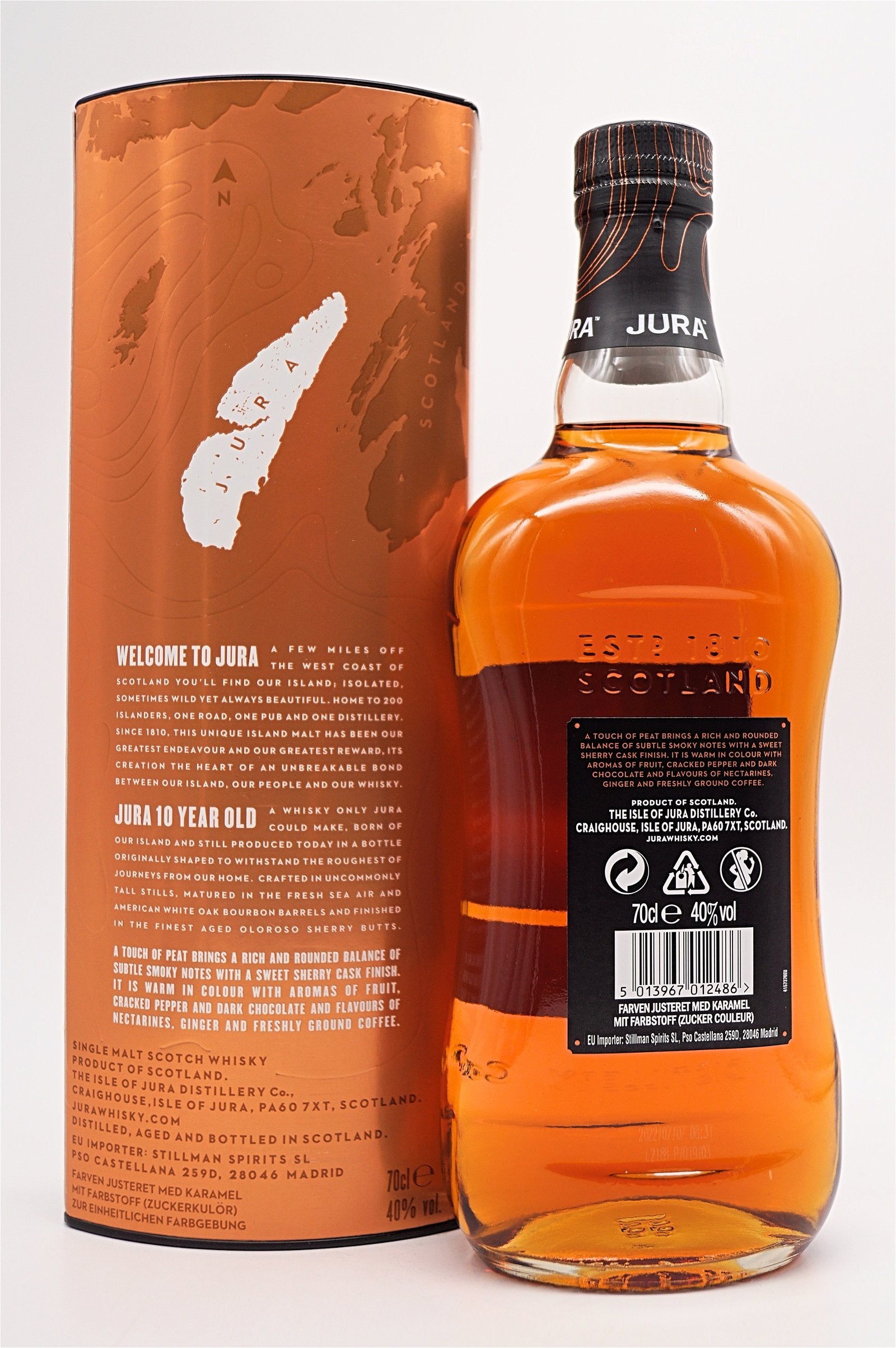  Jura - 10 Jahre Single Malt Scotch Whisky