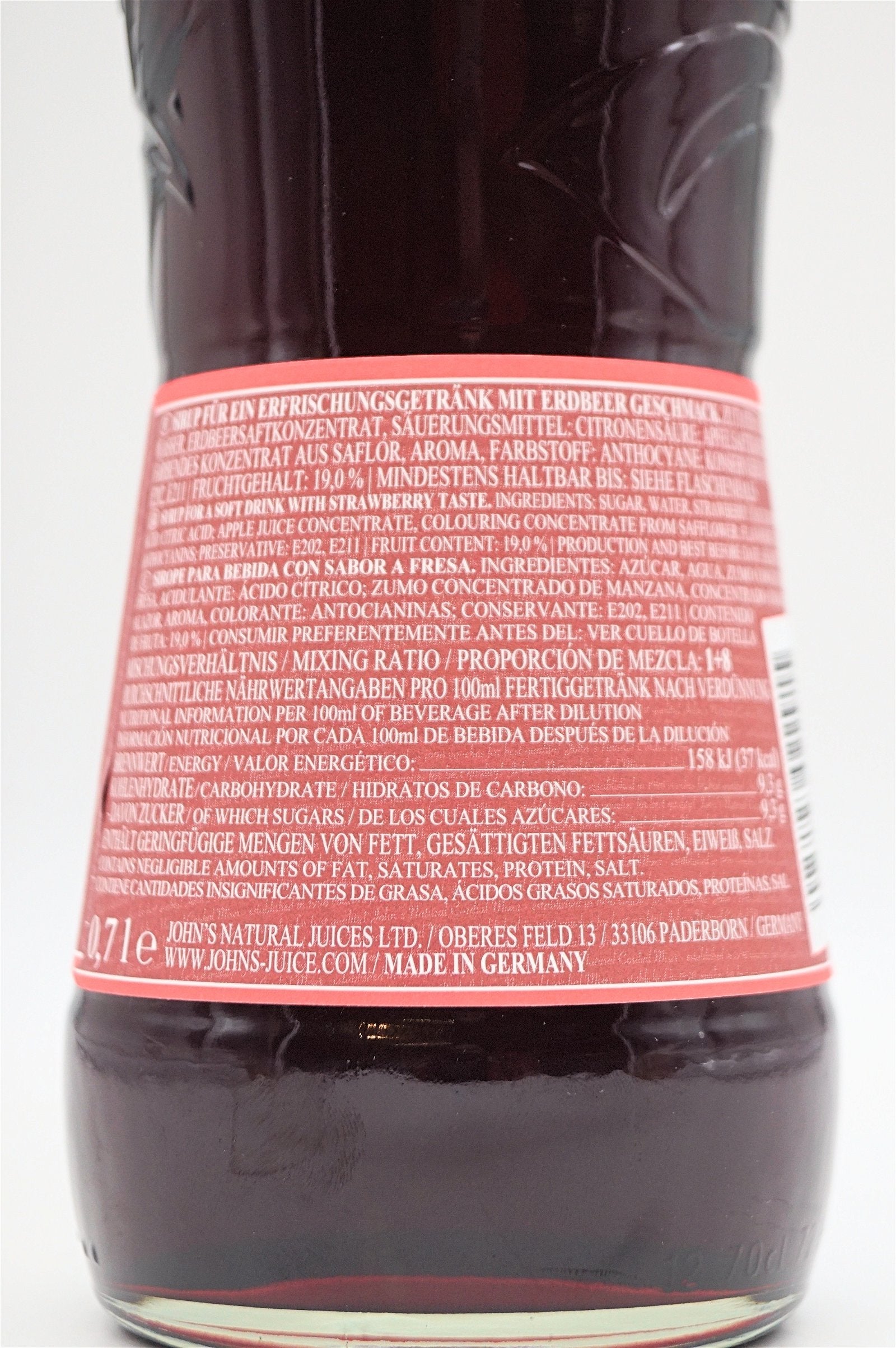  Johns - Erdbeere Sirup