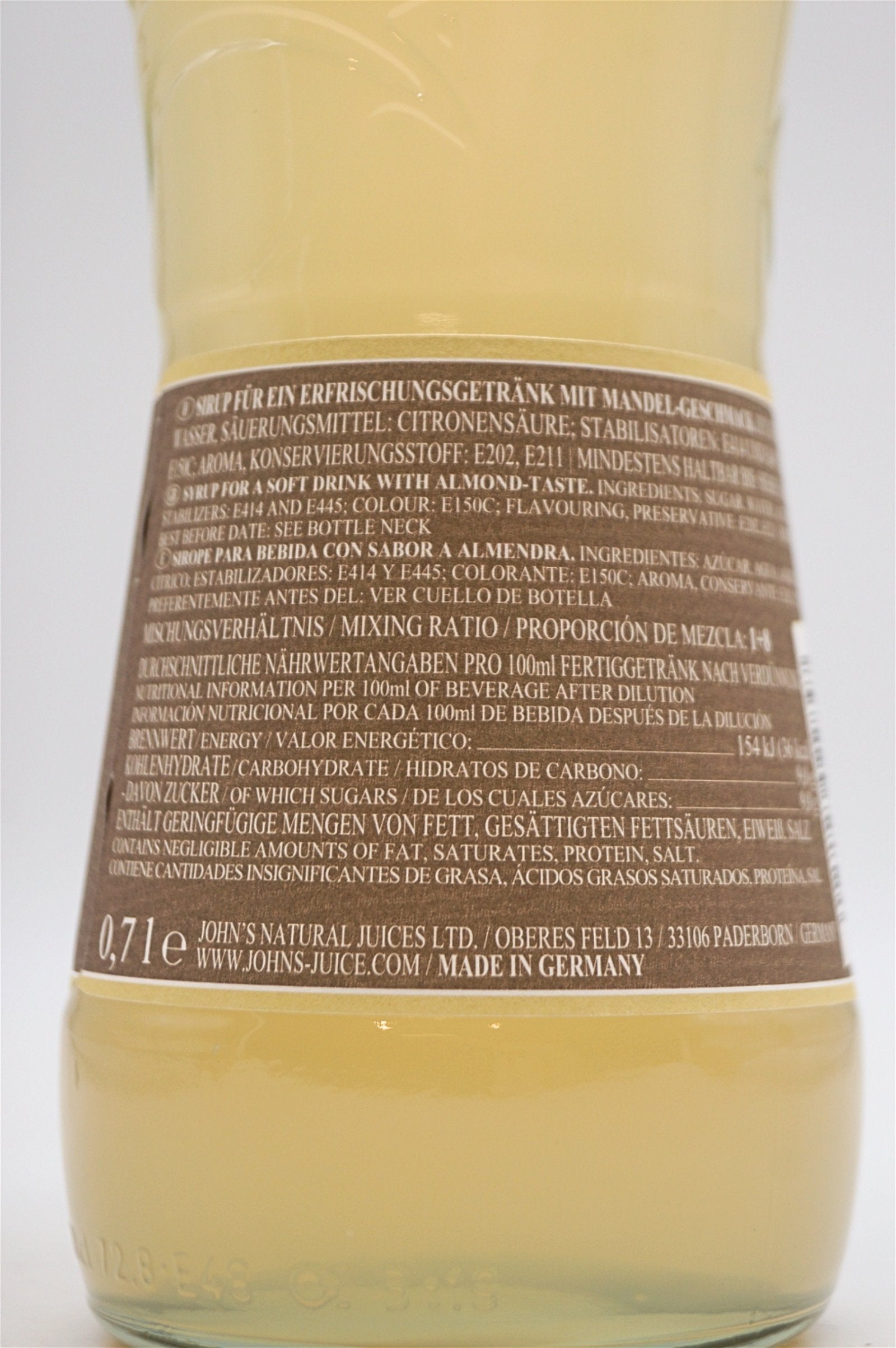  Johns - Mandel Amaretto Sirup