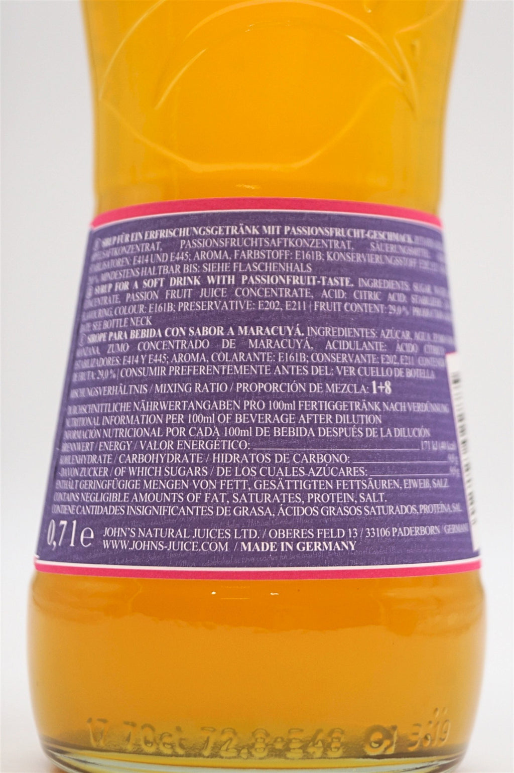  Johns - Passionsfrucht Sirup