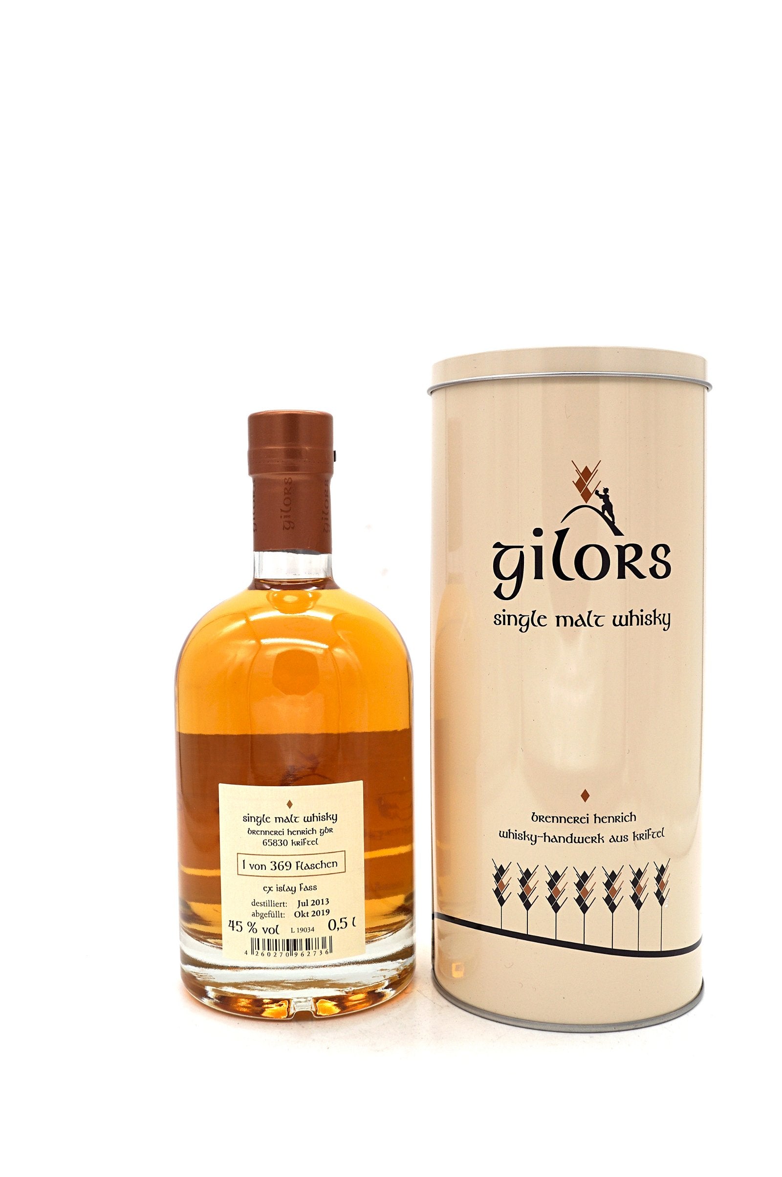  Brennerei Henrich - Gilors Islay Cask Finish Single Malt Whisky