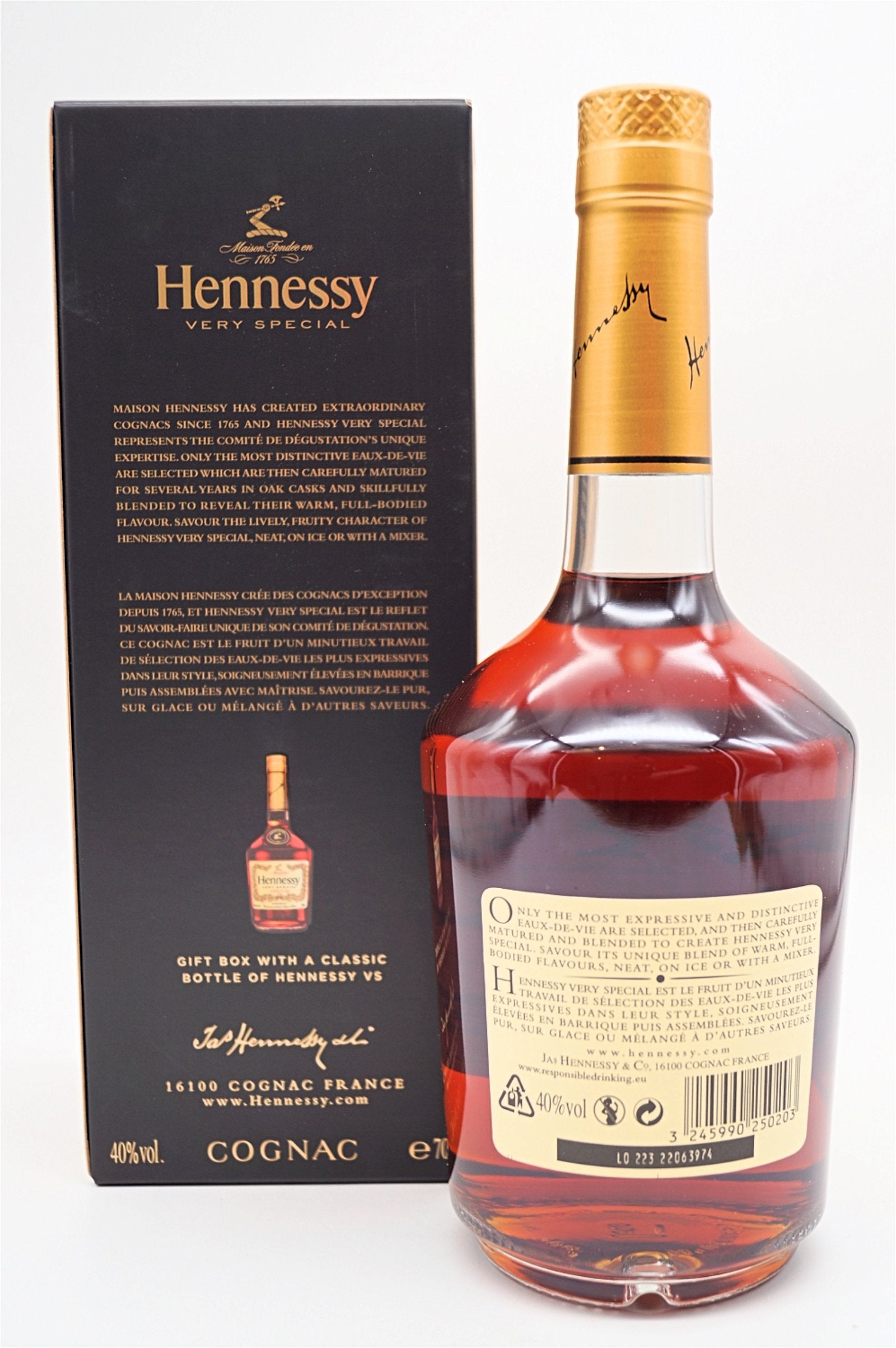  Hennessy - VS Very Special Cognac In Geschenkverpackung