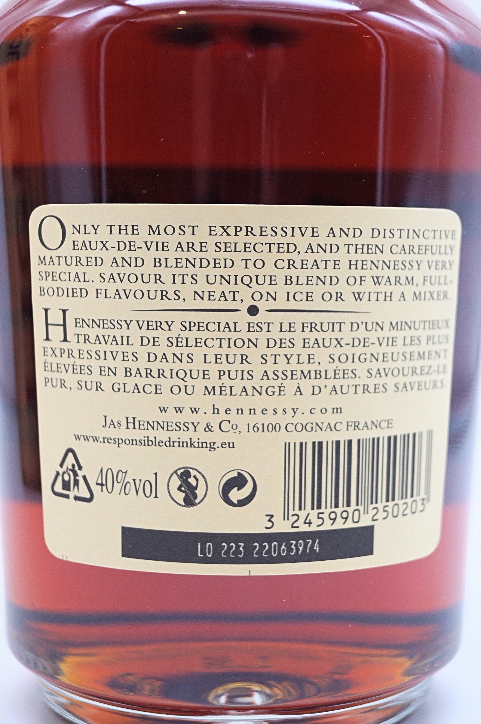 Hennessy - VS Very Special Cognac In Geschenkverpackung