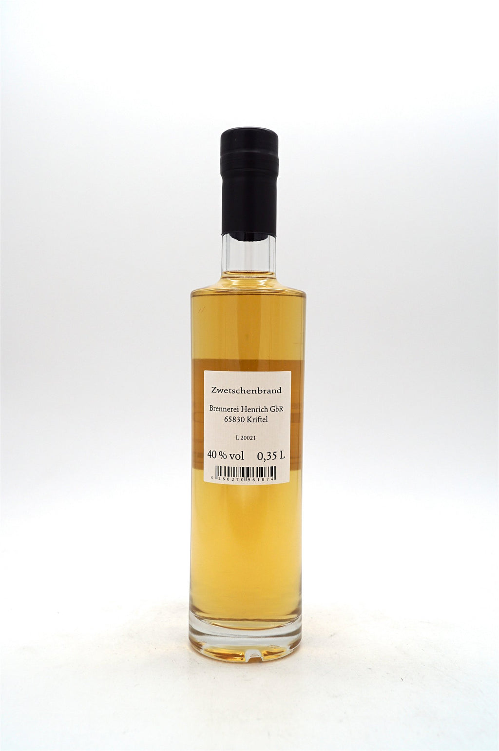  Brennerei Henrich - Alter Zwetschgenbrand Cognacfass
