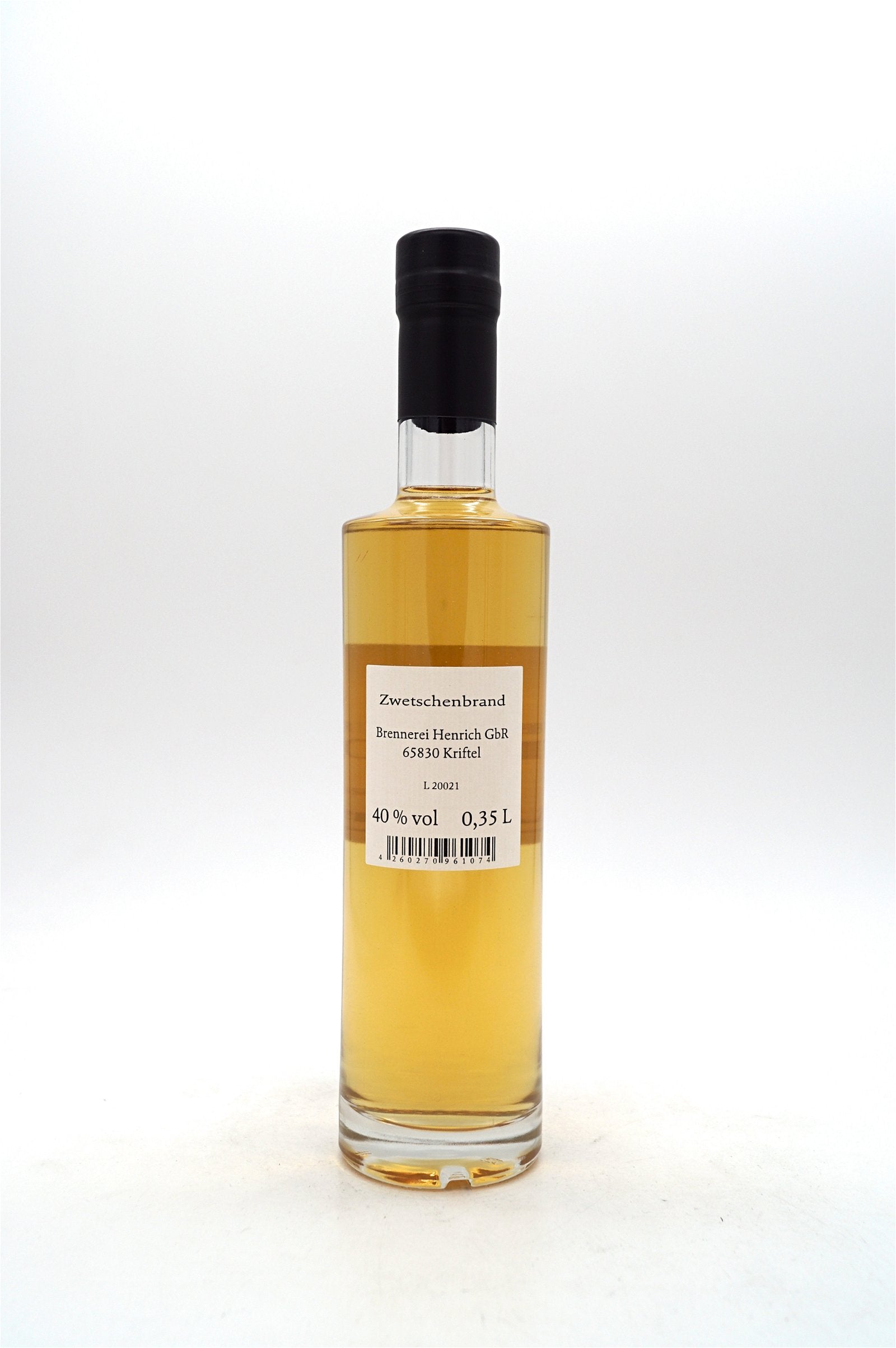  Brennerei Henrich - Alter Zwetschgenbrand Cognacfass