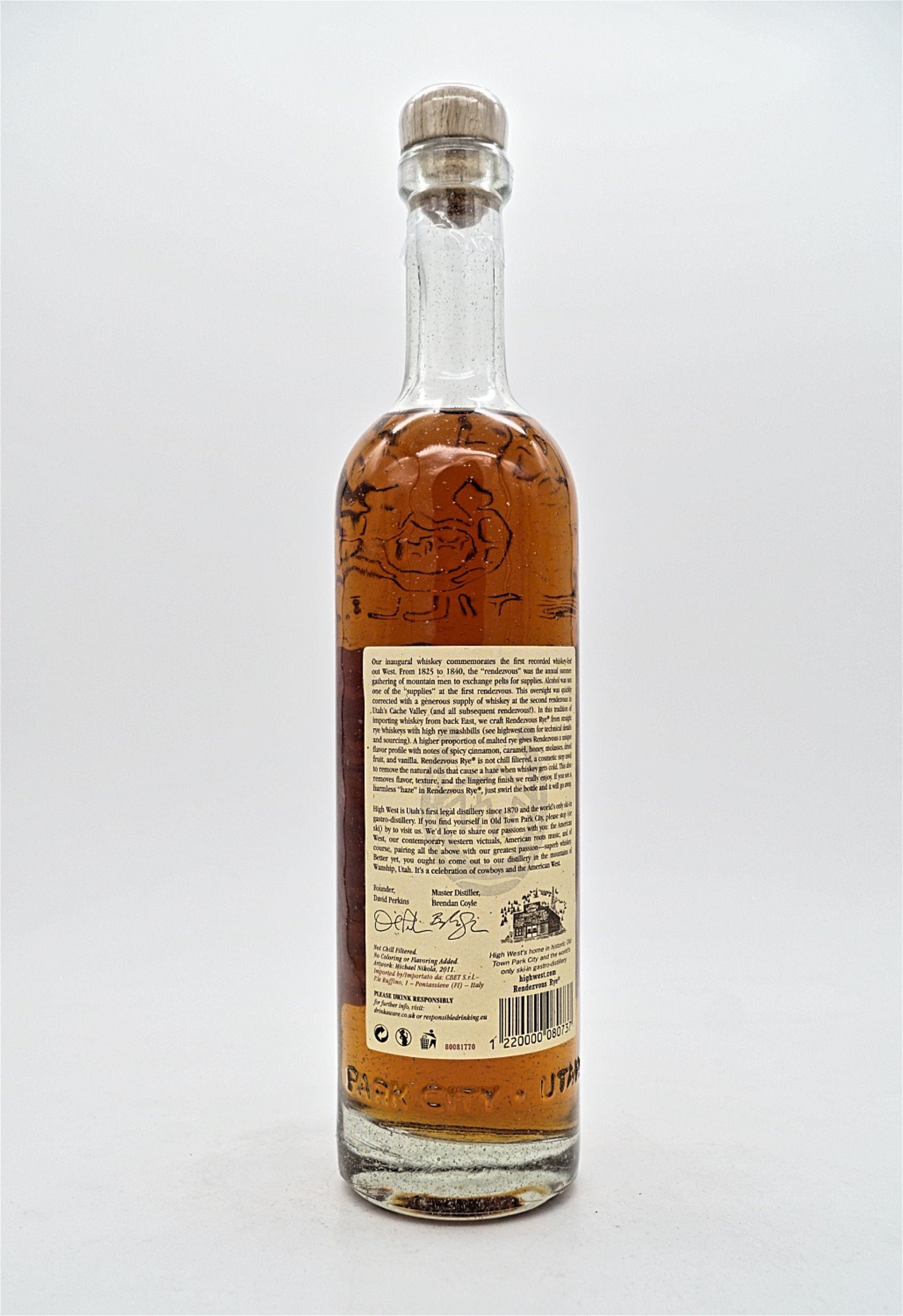  High West - Rendezvous Rye Straight Rye Whiskey