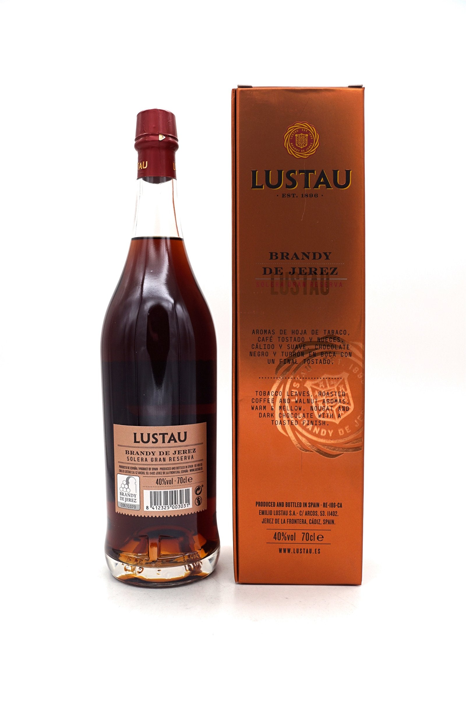  Lustau - Solera Gran Reserva Oloroso Sherry Casks Brandy De Jerez